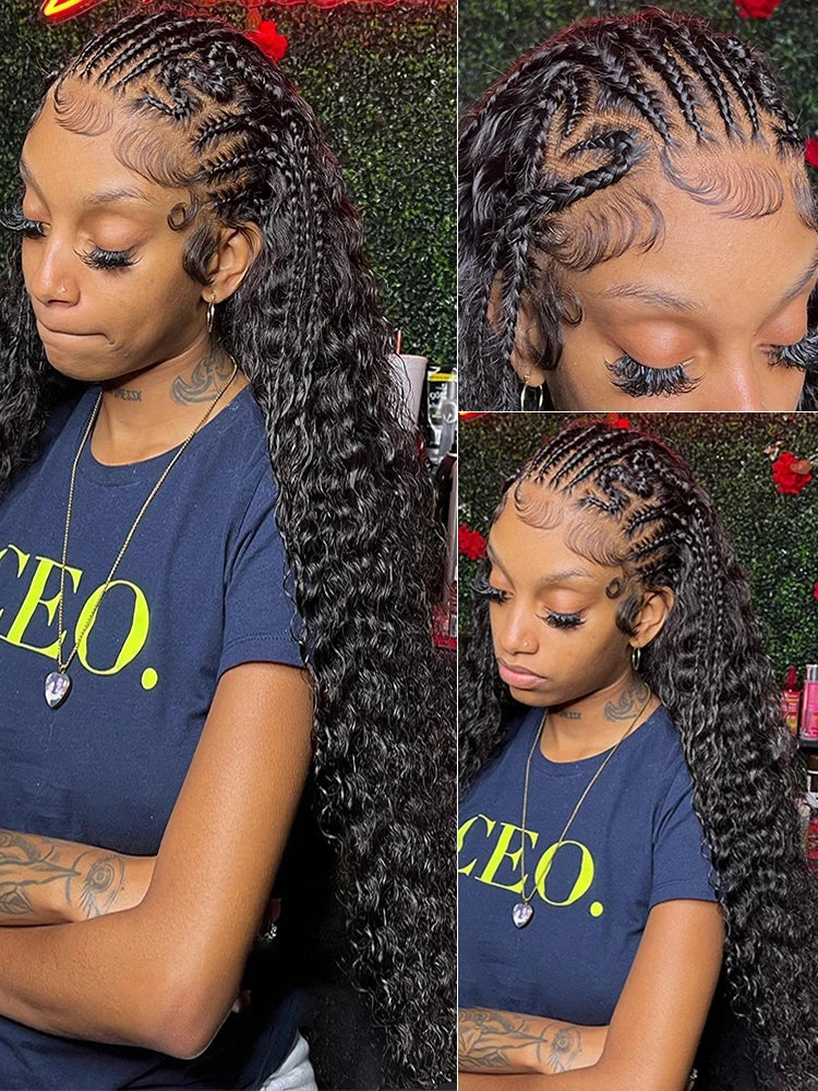 Wear And Go Deep Wave 13x4 HD Glueless Wig Brazilian