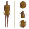 CM.YAYA Women Lace Up Side Hollow Out Dresses