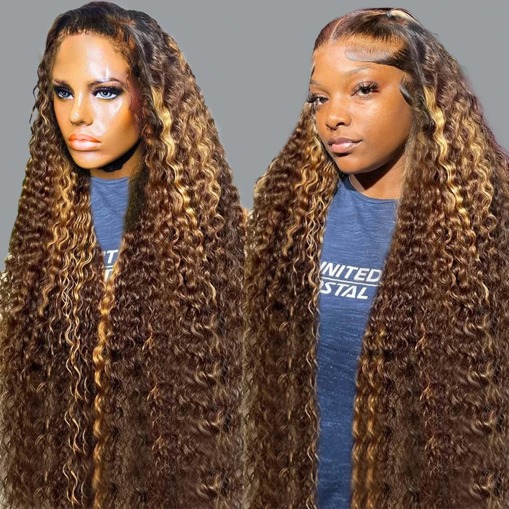 30in Pre Cut Glueless Preplucked Human Wigs Ready tau Go