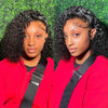 Deep Wave Lace Front Human Hair Wig 250 Density 13x4 Hd Lace Frontal