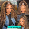 30in Pre Cut Glueless Preplucked Human Wigs Ready tau Go