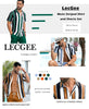 Men's 2 Piece Hawaiian Outfits Short Sleeve Button Down Shirts And Shorts